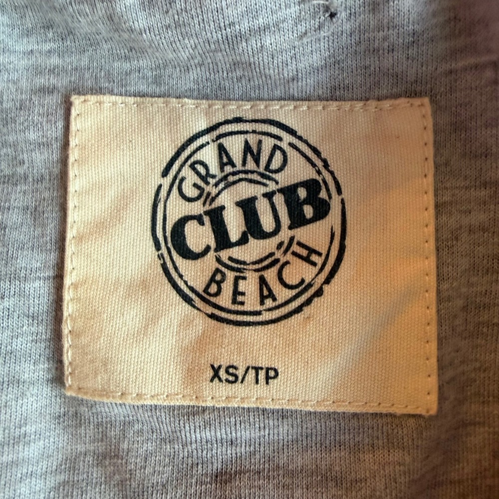 Vintage Grand Club Beach Windbreaker Colorblock Retro 90s Neon Vintage Jacket XS - Picture 6 of 10